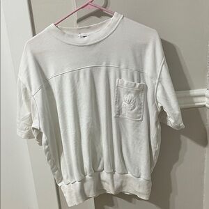 Alfred Dunner White Short Sleeve Top